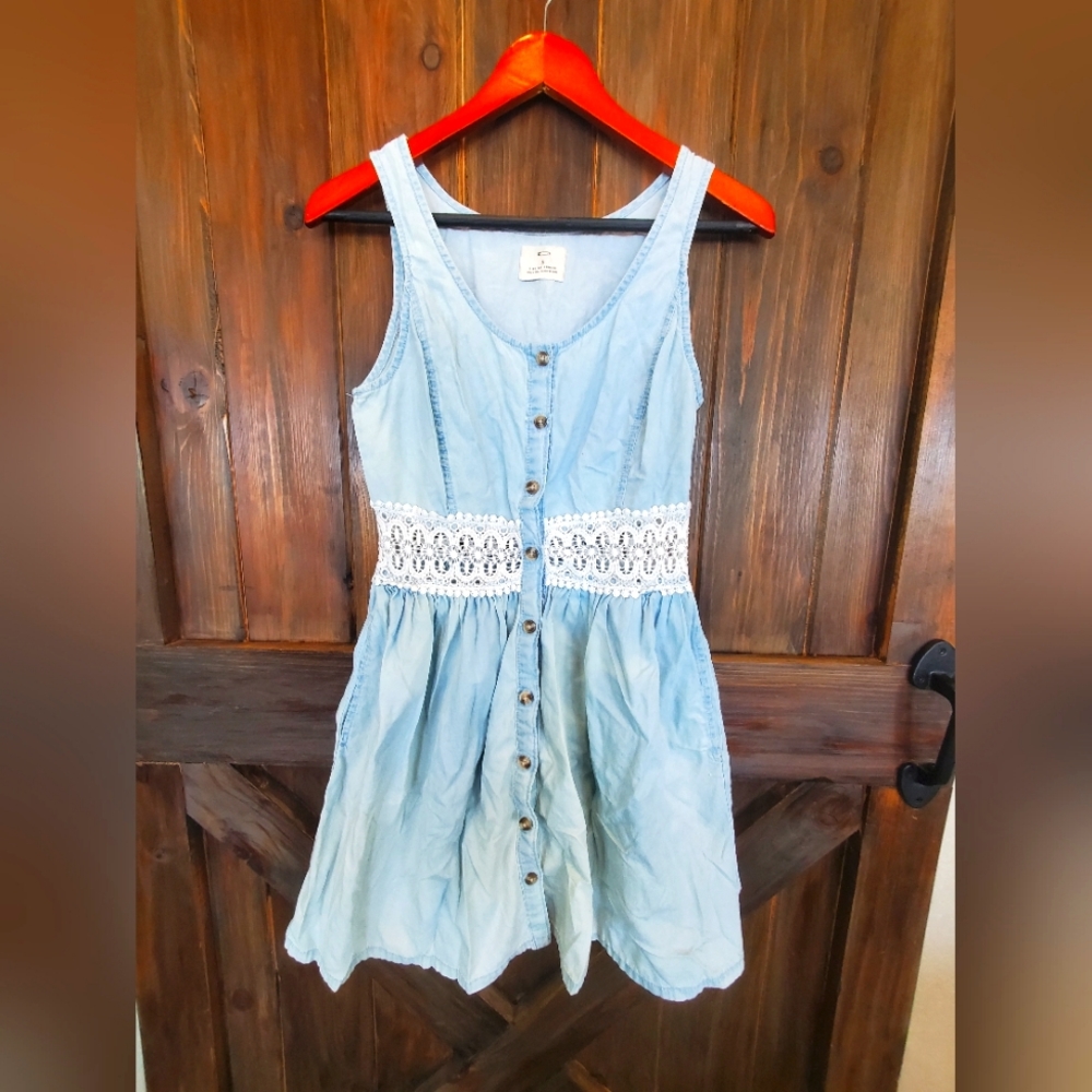 Urban Outfitters Pins and Needles Denim Dress